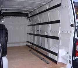 Internal racking ford transit #8